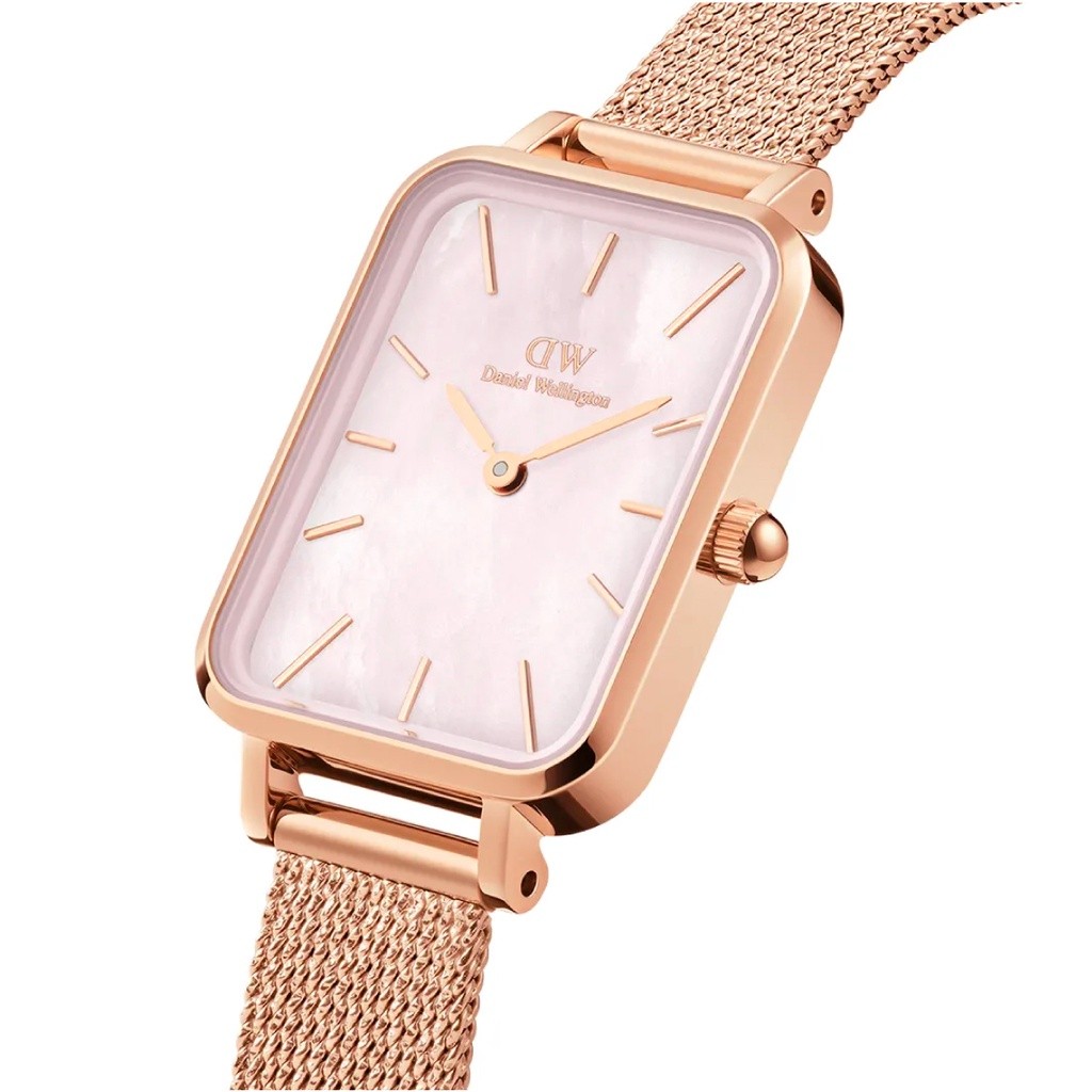 Daniel Wellington Quadro Pressed Rose Gold MOP